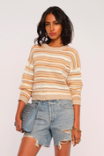 Charger l'image dans la visionneuse de la galerie, Feliz Striped Relaxed Knit Sweater