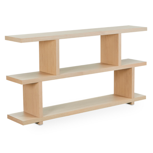 Mira Wood Low Shelf
