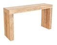 Load image into Gallery viewer, Evan Oak Console Table