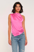 Charger l'image dans la visionneuse de la galerie, Brenda Cowl Neck Washed Satin Top