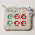 Load image into Gallery viewer, Mahjong Game Night Beaded Coin Pouch