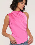 Charger l'image dans la visionneuse de la galerie, Brenda Cowl Neck Washed Satin Top