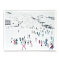 Load image into Gallery viewer, French Alps - Framed White Print