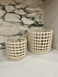 Load image into Gallery viewer, Ceramic Basket Off White