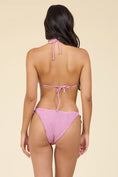 Load image into Gallery viewer, Krinkle Triangle Tie Set - Mauve and Gold