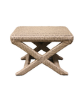 Load image into Gallery viewer, Seagrass Backless Stool