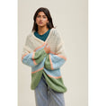 Load image into Gallery viewer, Colourblock Cardigan (L)