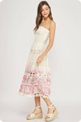 Load image into Gallery viewer, Eyelet Lace Tube Dress - Floral