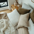 Load image into Gallery viewer, Lina Linen King Duvet Set - Ivory