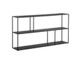 Load image into Gallery viewer, Eiffel Low Bookcase - Large - Black