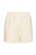 Charger l'image dans la visionneuse de la galerie, Fonda High-Rise Vegan Leather Shorts