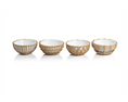 Load image into Gallery viewer, Wicker & Bamboo Condiment Bowl