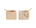 Charger l'image dans la visionneuse de la galerie, Sandstone Pinch Pot with Brass Spoon