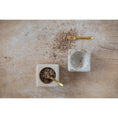 Charger l'image dans la visionneuse de la galerie, Sandstone Pinch Pot with Brass Spoon