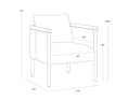 Load image into Gallery viewer, Wilma Lounge Chair
