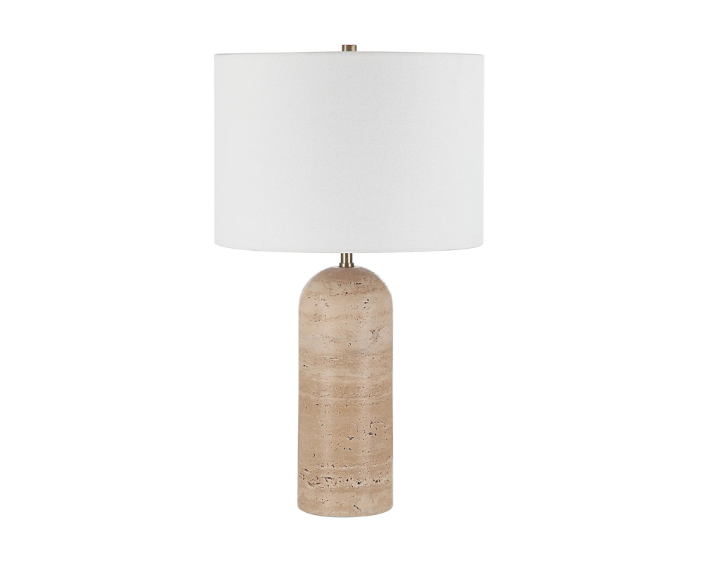 Paros Travertine Lamp