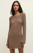 Load image into Gallery viewer, Calabria Shimmer Crochet Dress
