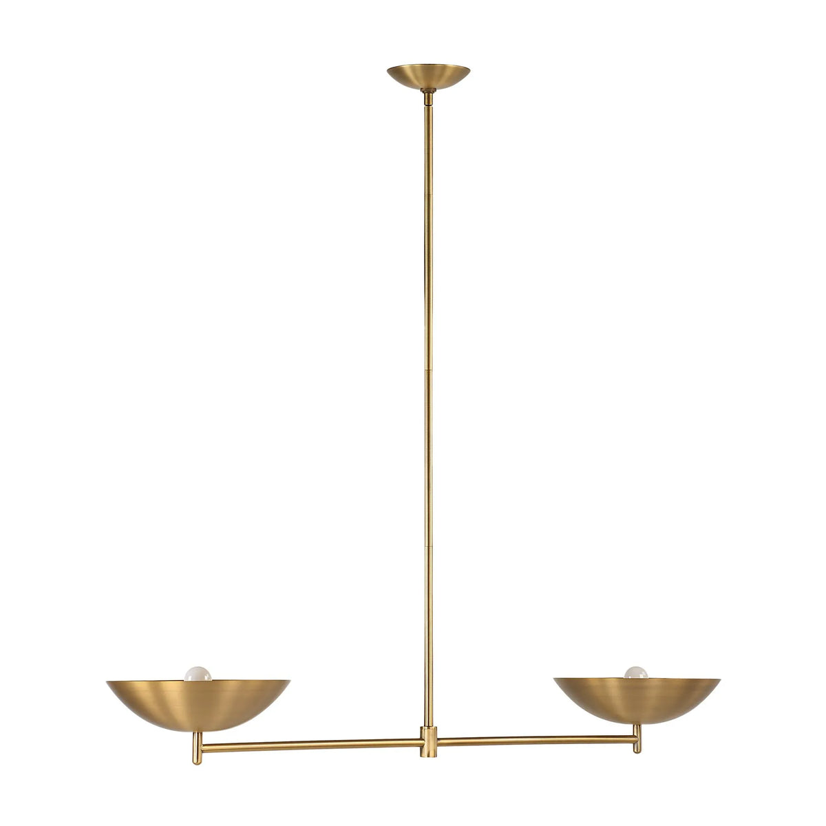 Waxlow 2 Light Linear Pendant Light