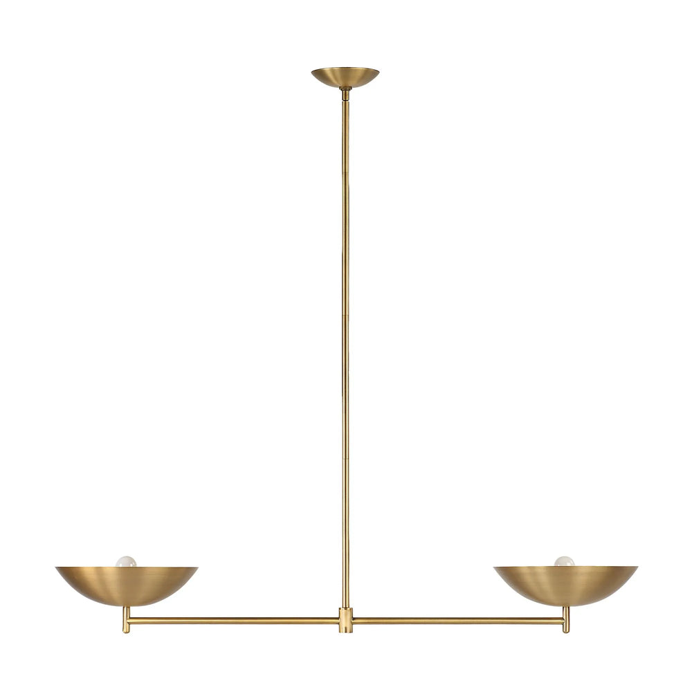 Waxlow 2 Light Linear Pendant Light