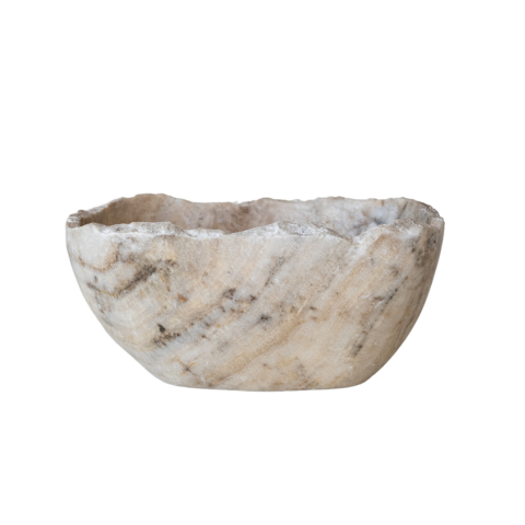 Onyx Bowl with Raw Edge