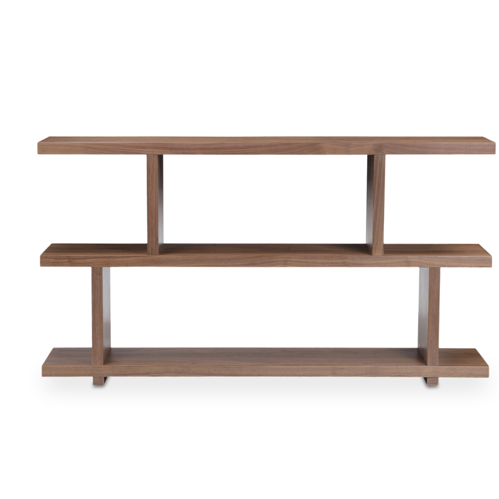 Mira Wood Low Shelf