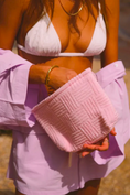 Load image into Gallery viewer, Terry Beach Clutch - Fairy Floss
