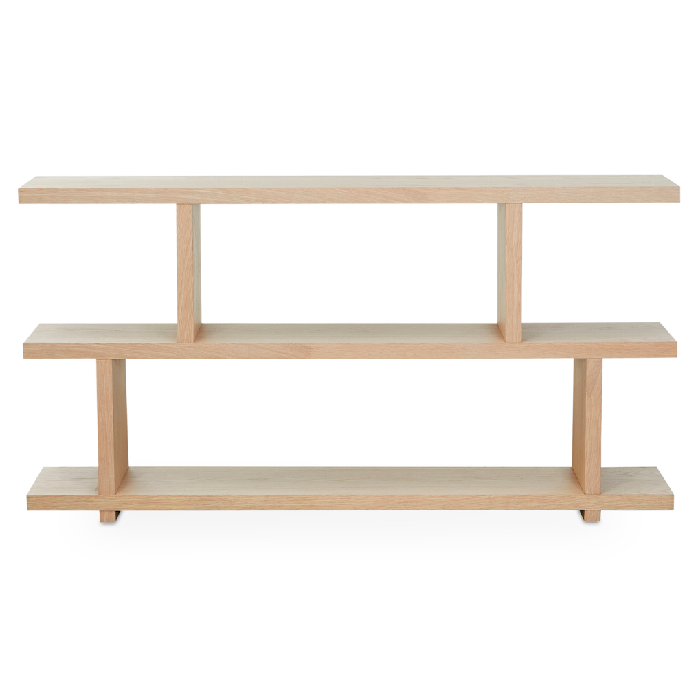 Mira Wood Low Shelf