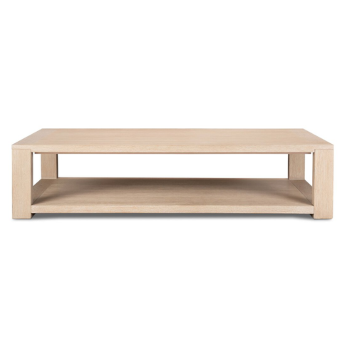 Bleached Oak Coffee Table