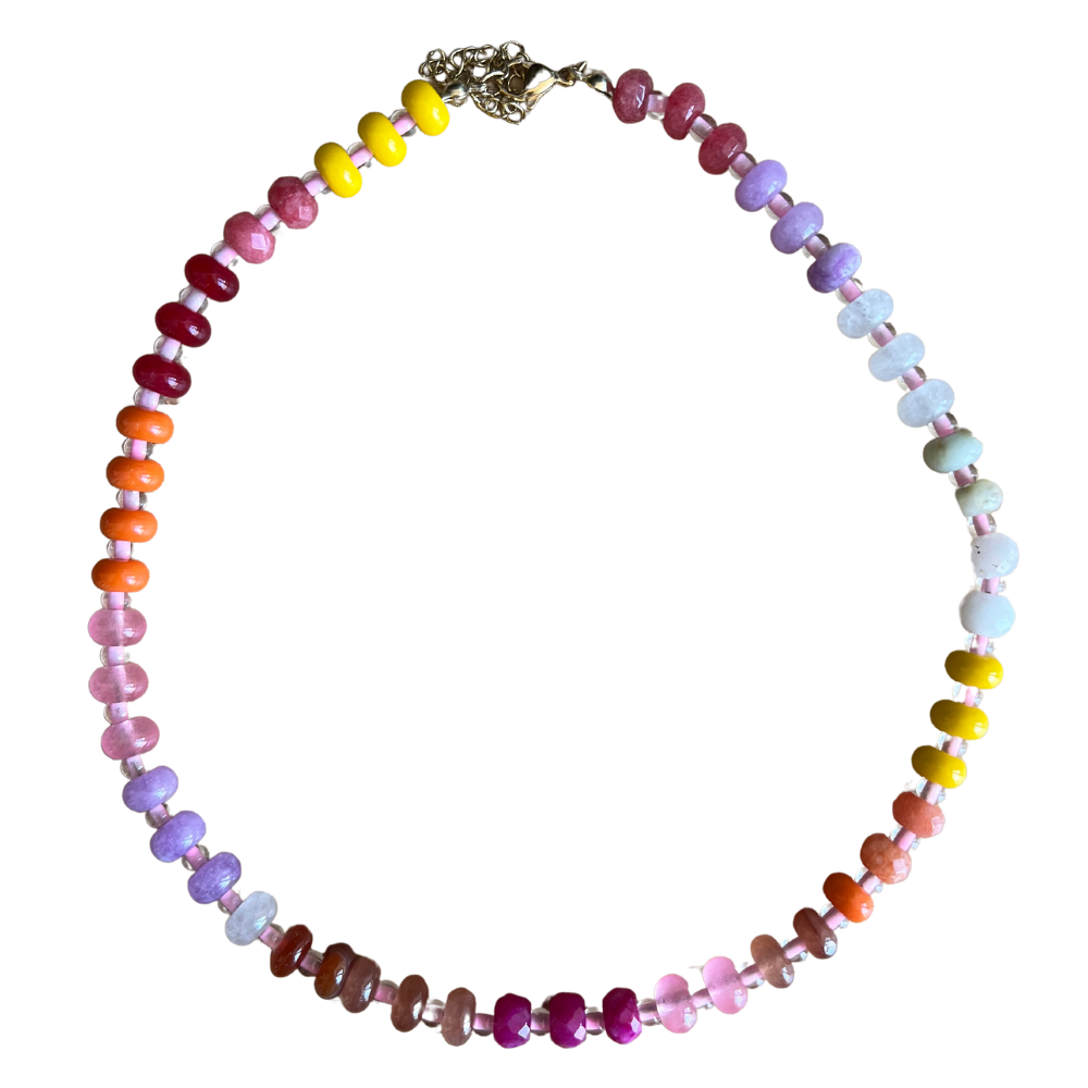 Warm Gem Necklace