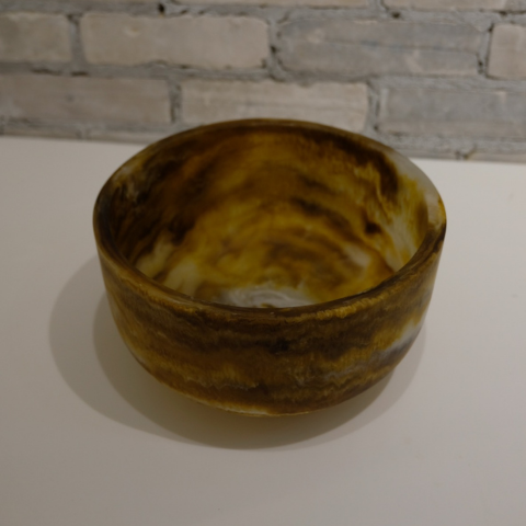 Resin Salad Bowl - Tiger