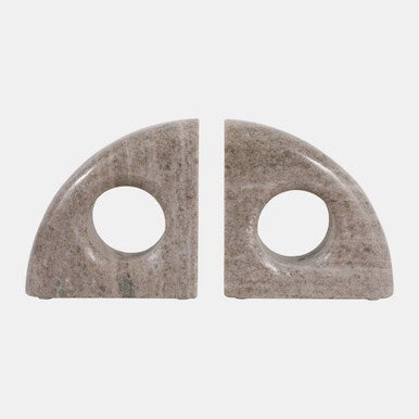 Marble Bookends