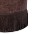 Load image into Gallery viewer, Sinclair Fringe Ottoman
