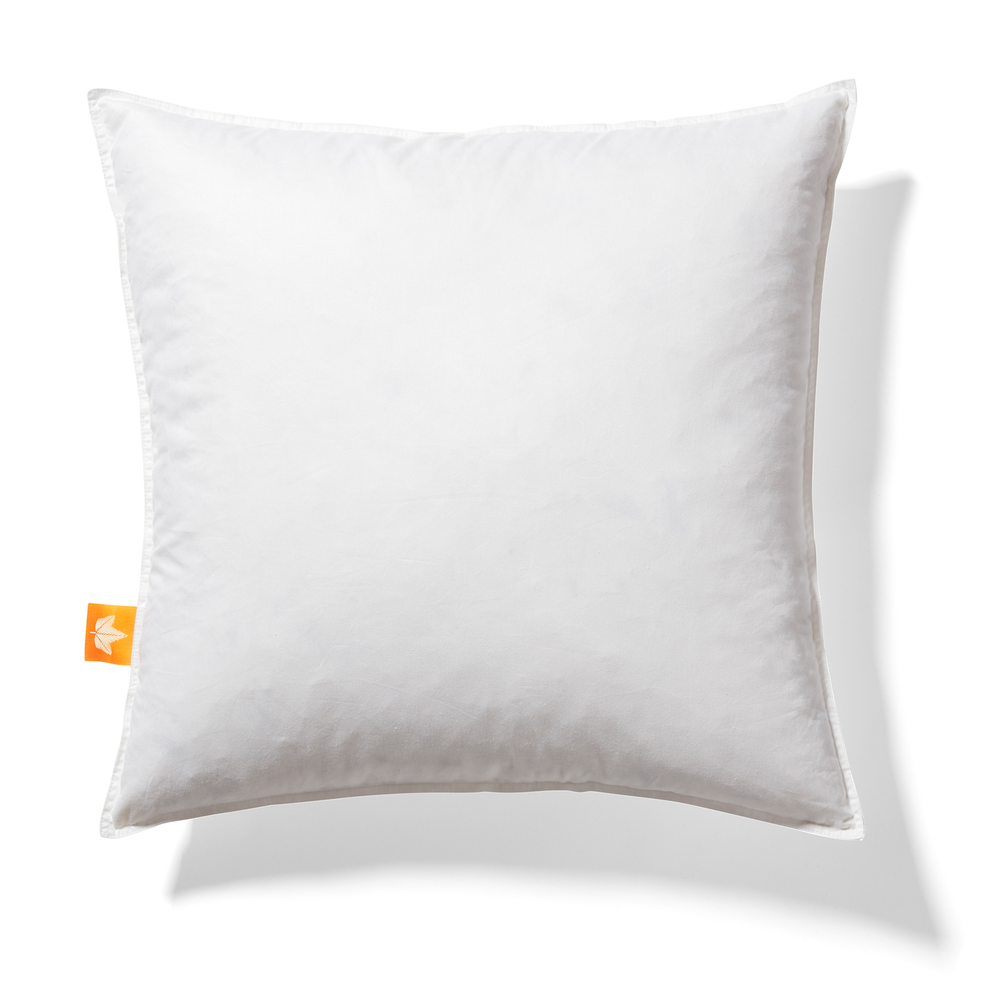 White Goose Feather Cushions: 22" x 22"