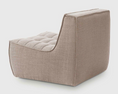 Load image into Gallery viewer, N701 Sofa - 1-Seater Beige

