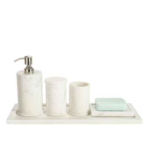 Long Marble Display Tray