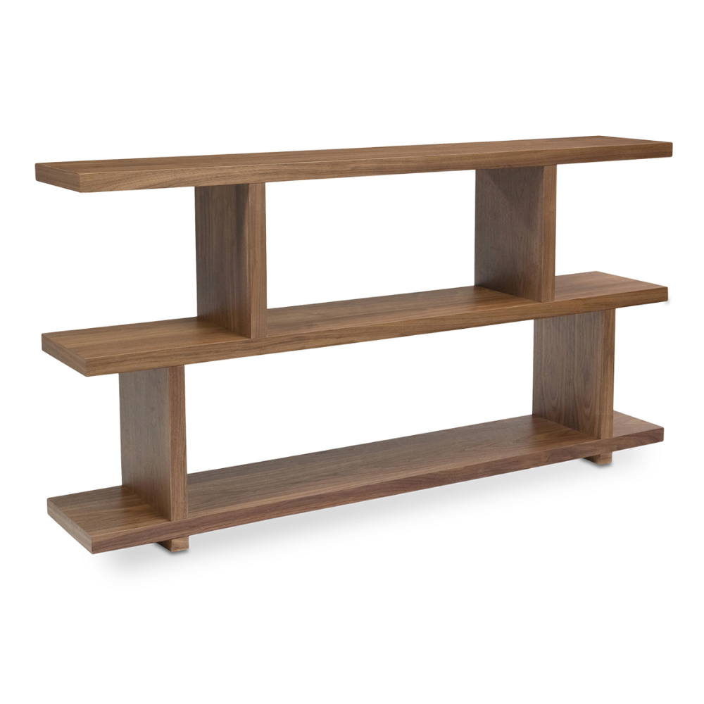 Mira Wood Low Shelf