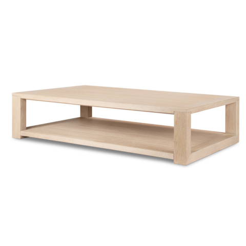 Bleached Oak Coffee Table
