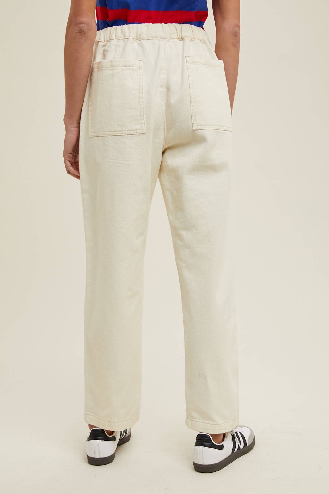 Drawstring Baggy Denim