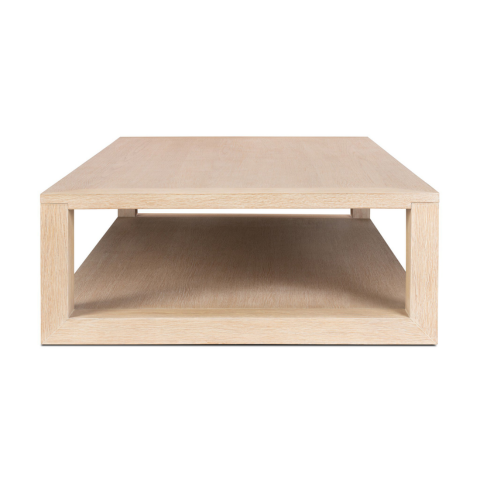 Bleached Oak Coffee Table