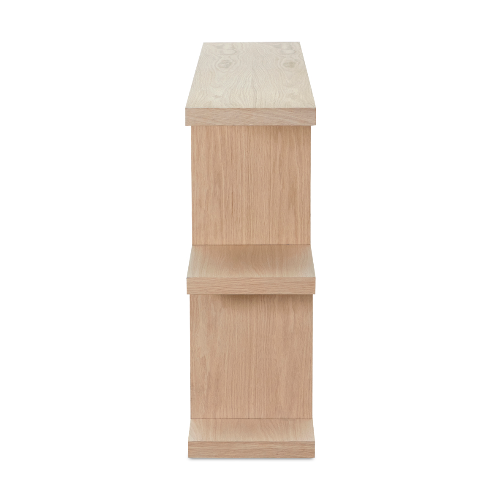 Mira Wood Low Shelf