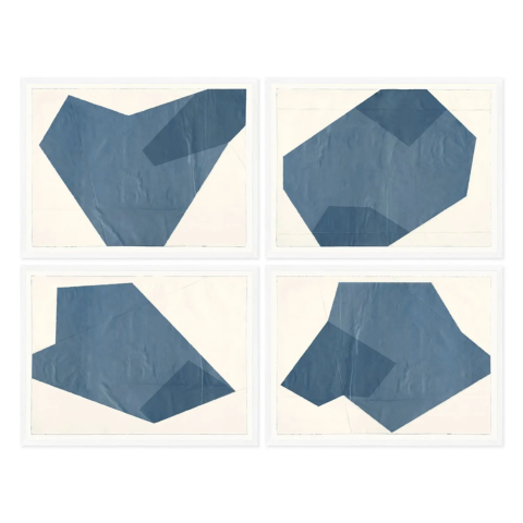Abstract Colours - Faded Denim