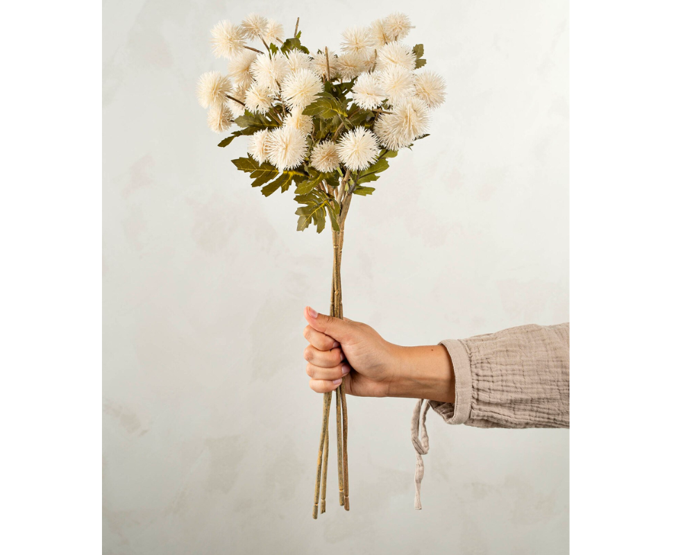 Faux Pom Pom Branch