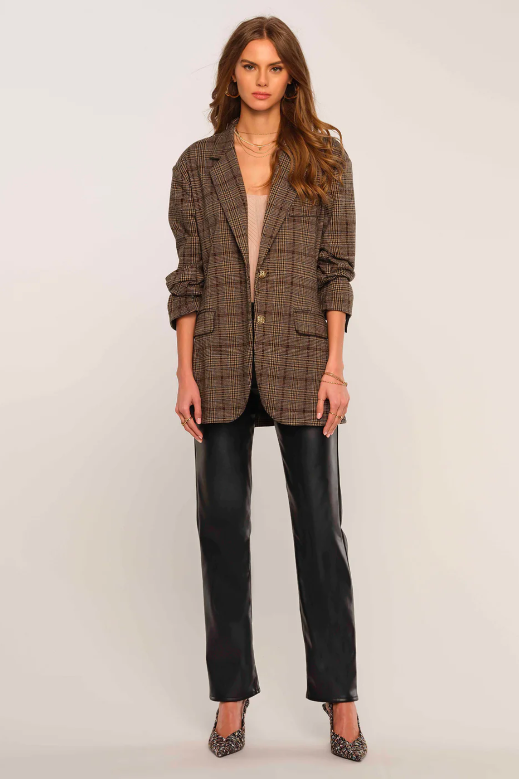 Farron Oversized Ponte Blazer (M)