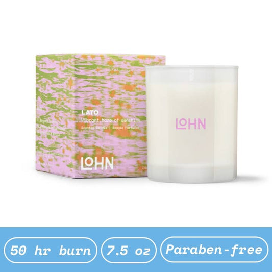 LOHN Candle - LATO Lemon & Tonka Bean