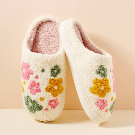 Floral Slippers