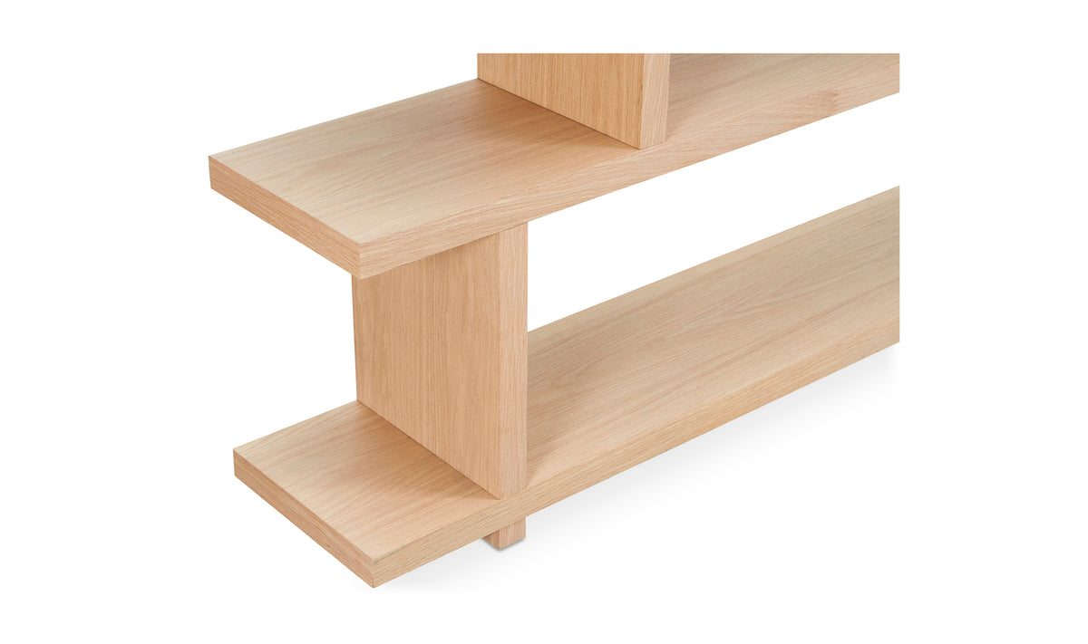 Mira Wood Low Shelf