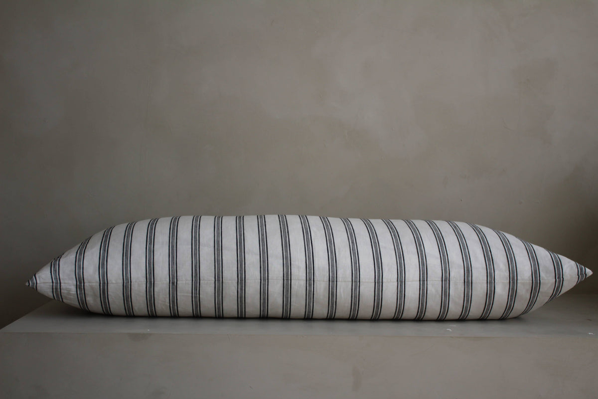 The Billy Egg White- 20" x 54" Lumbar Pillow