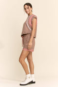 Load image into Gallery viewer, Striped Short Set
