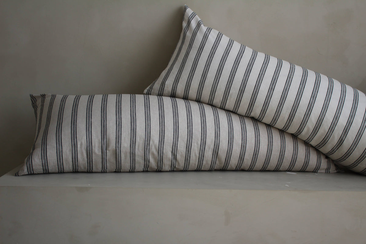 The Billy Egg White- 20" x 54" Lumbar Pillow