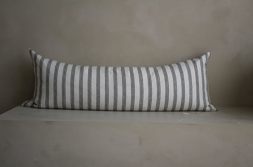The Billy Egg White- 20" x 54" Lumbar Pillow
